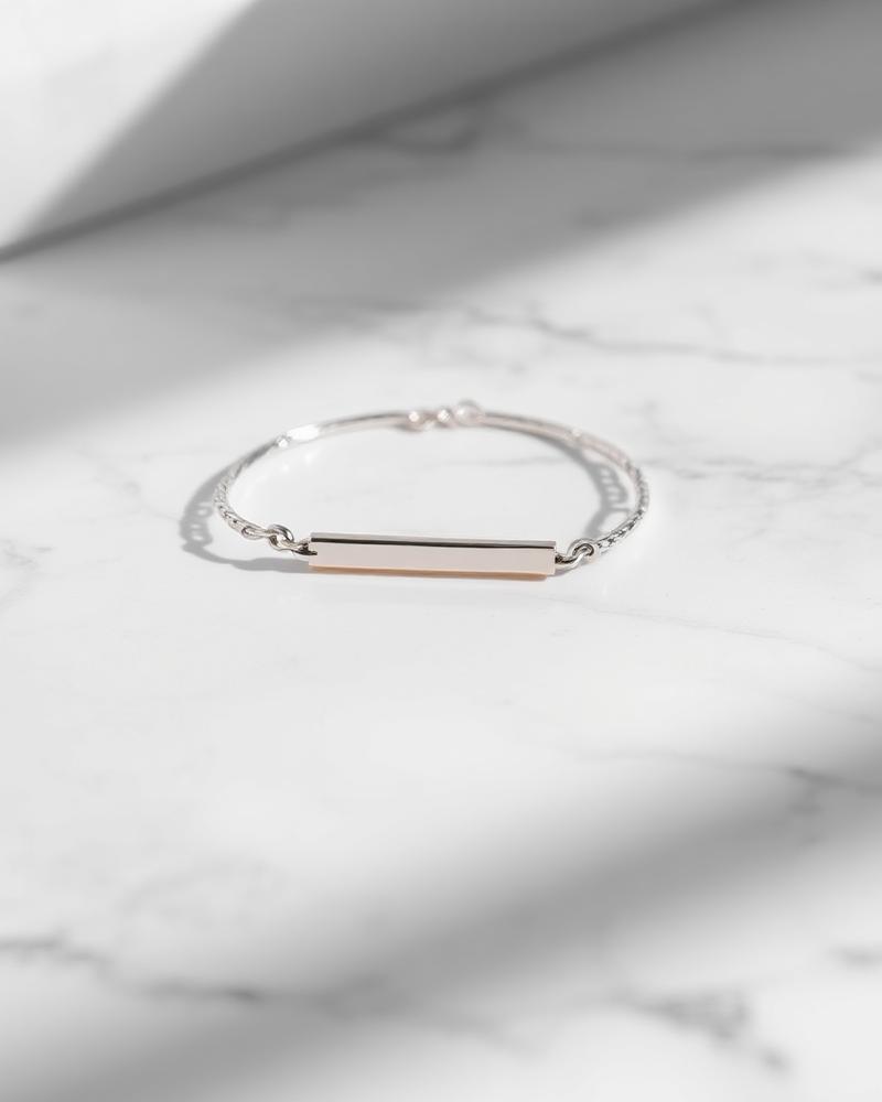Aria Bar Link Bracelet