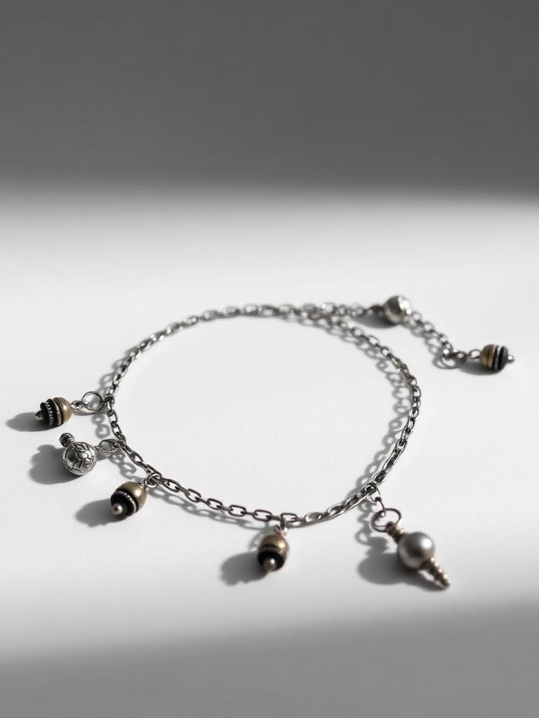 Meenal Oxidised Payal